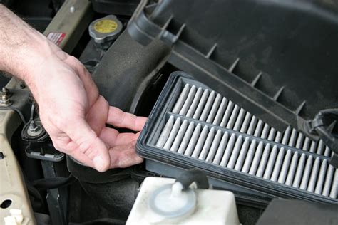 air filter in a car