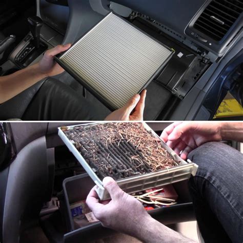 how to clean car air conditioner filter